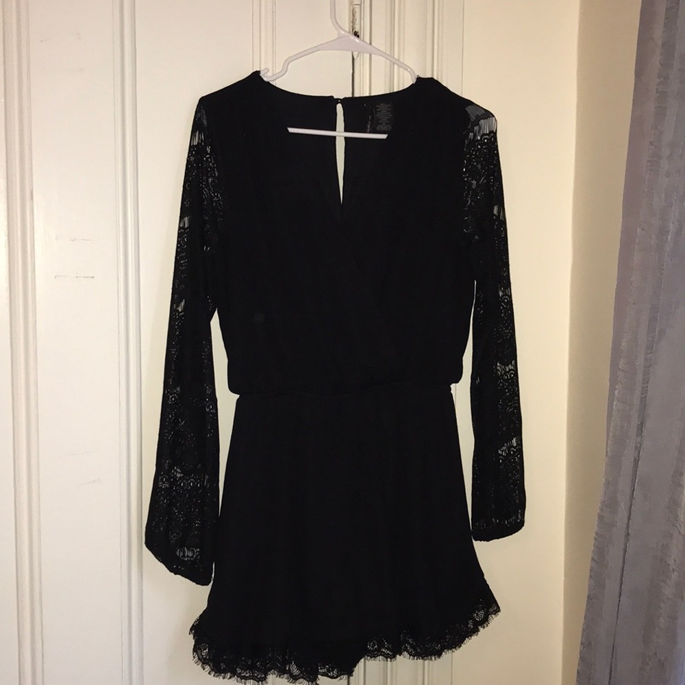Long sleeve romper